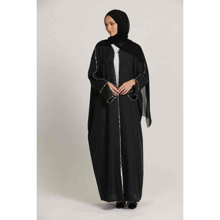 Premium Black - Black Abaya