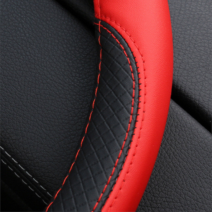 18 Inch Two-Tone PVC Semi-Truck Steering Wheel Cover
