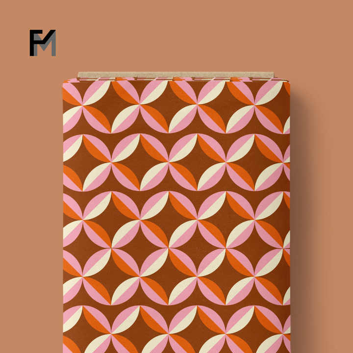 Wallpaper Style for Dress - Finemore Tana Liberty Soft Fabric 2025, Geometric Design