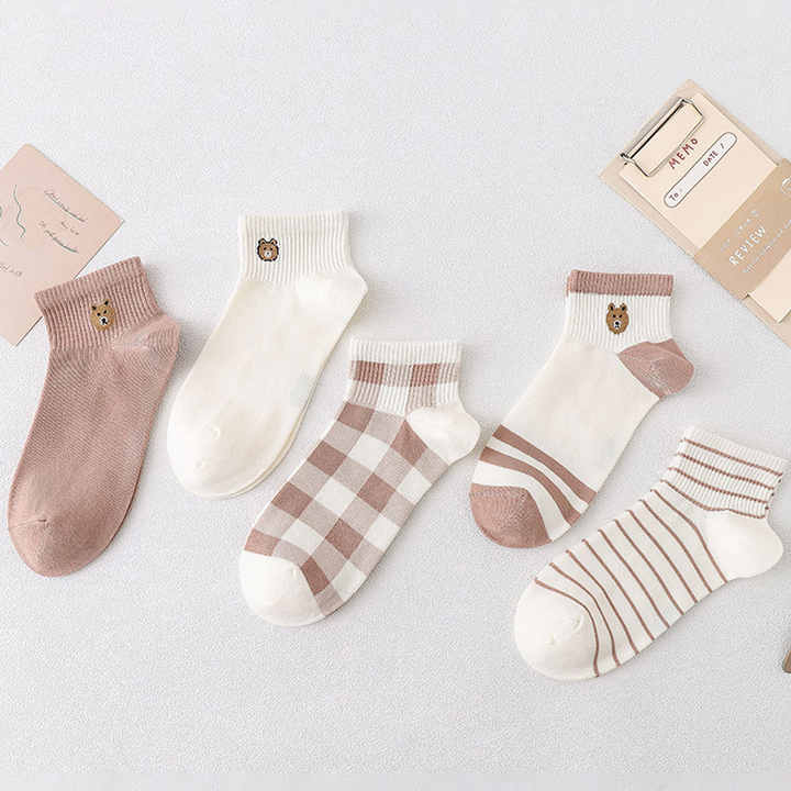 Customizable Ankle-Length Socks with