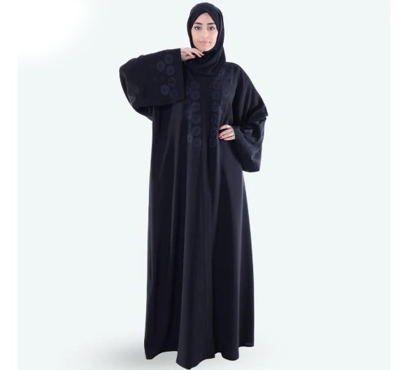 عباية سودا الطراز عربي