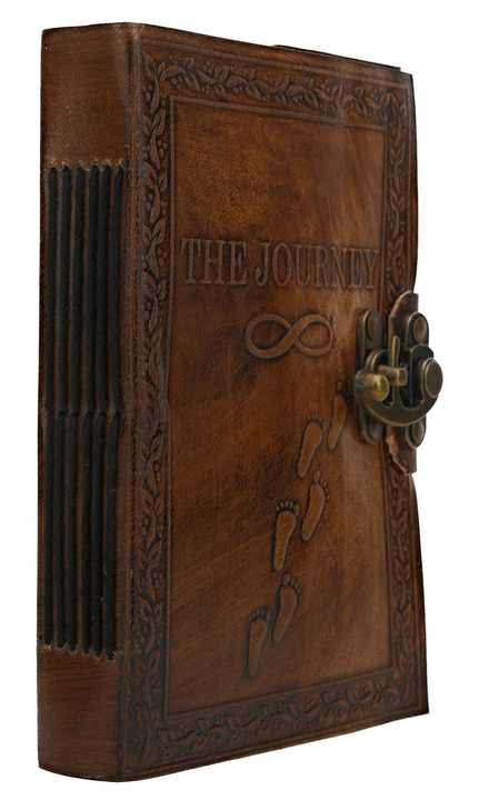 antique travel journal