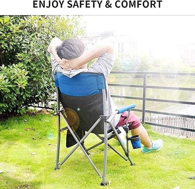 WOQI Basics Portable Folding Camping Chair.
