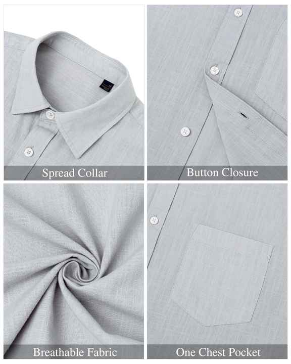 فستان رجالي كاجوال بأكمام طويلة . Men's Casual Long Sleeve New