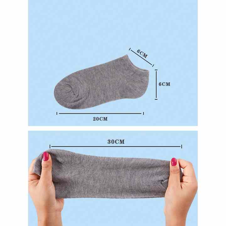 12 زوجًا من جوارب الكاحل الصيفية غير الرسمية . 12 Pairs Men's Casual Summer Ankle Socks Comfortable