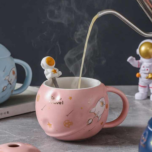 Creative Design Interstellar Planet Colors - Tea and Coffee Cup
