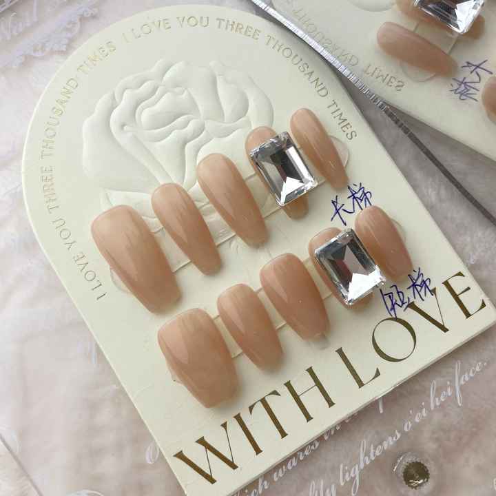 Acrylic Nails Press on Fake Nails Handmade