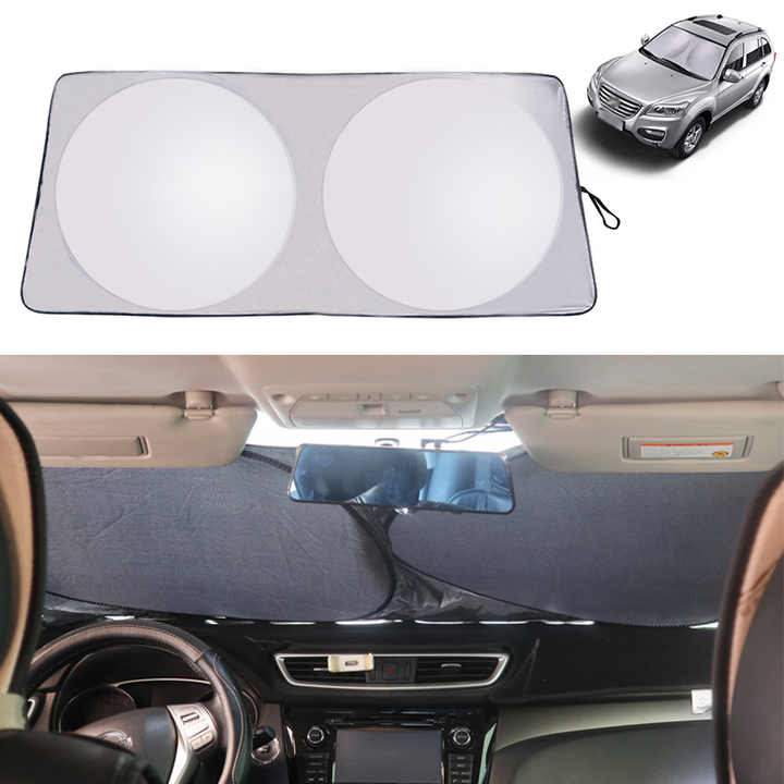 Custom Logo Portable Folding Car Front Window.