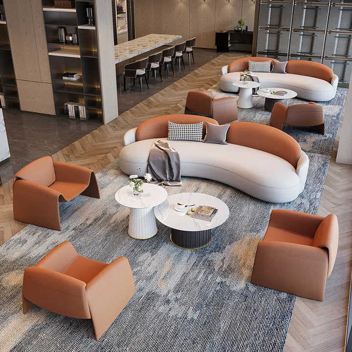 Modern fabric sofa