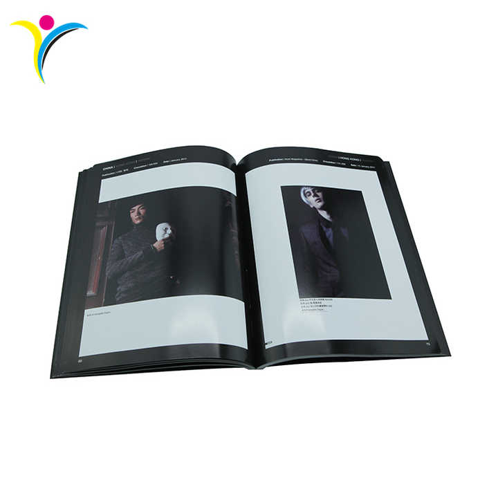 Printing books, illustrated magazines, and novels