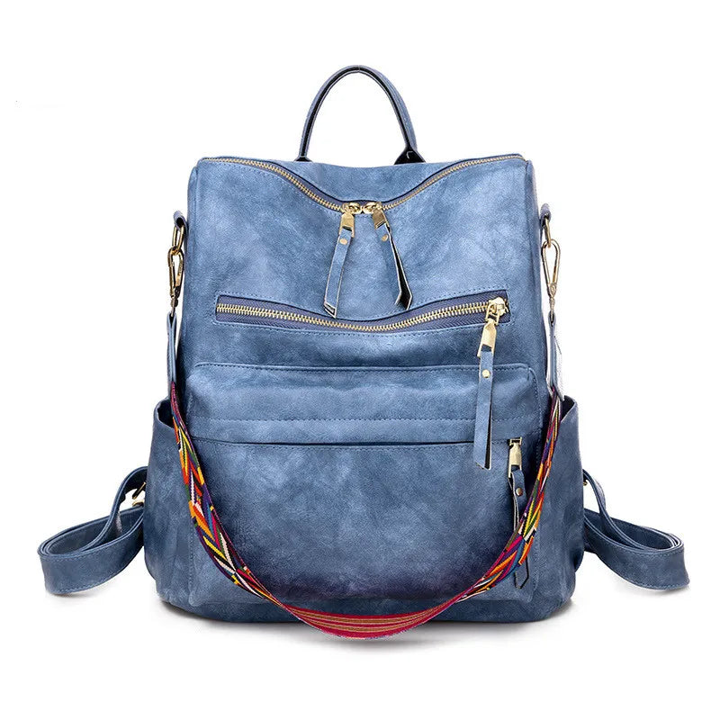 Luxury women's faux leather bag