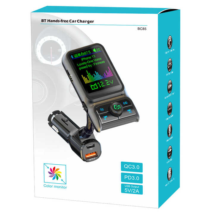 مصنع بلوتوث شاحن وكابلات سيارة