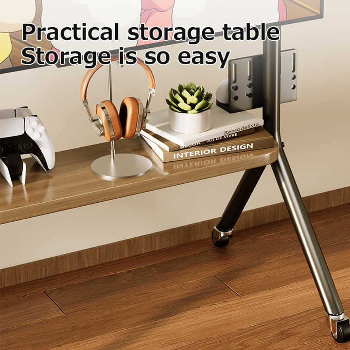 Mobile TV Stand Rolling