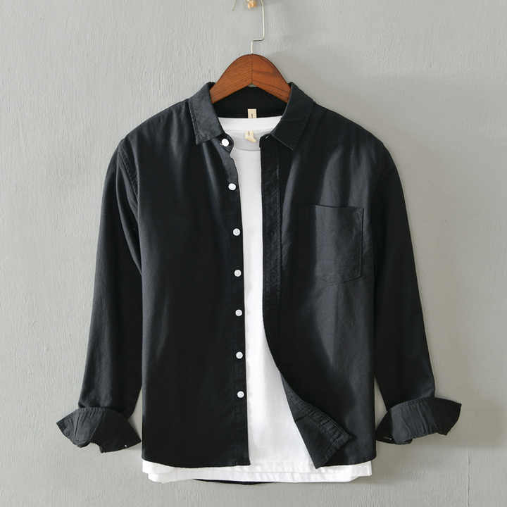 simple white men's shirts