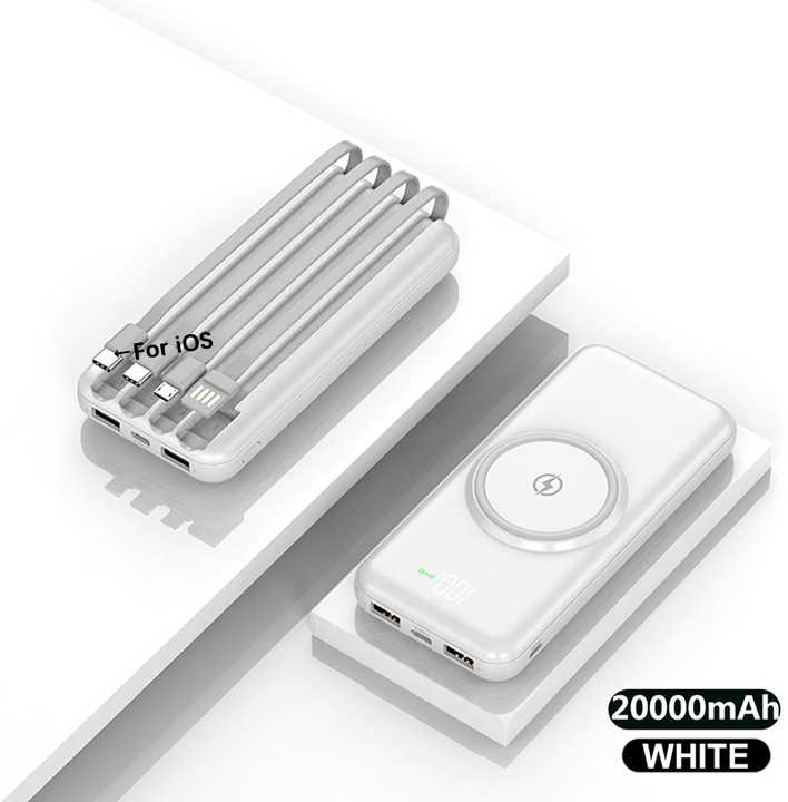 New 20000mAh Wireless Charger . جديدة شاحن لاسلكي 20000mAh