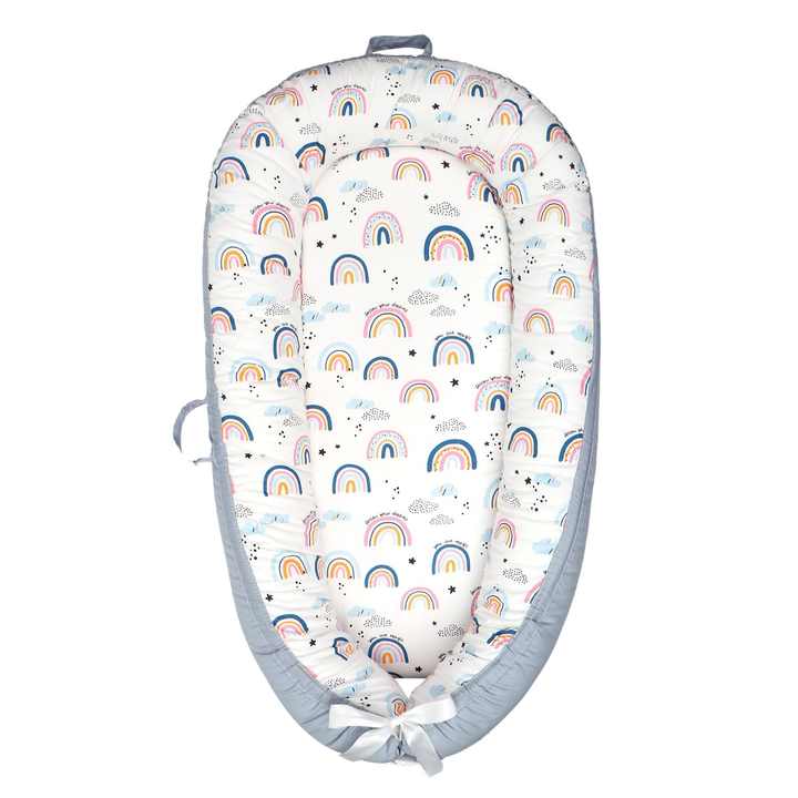 Cotton Adjustable Baby Lounger Nest Cover