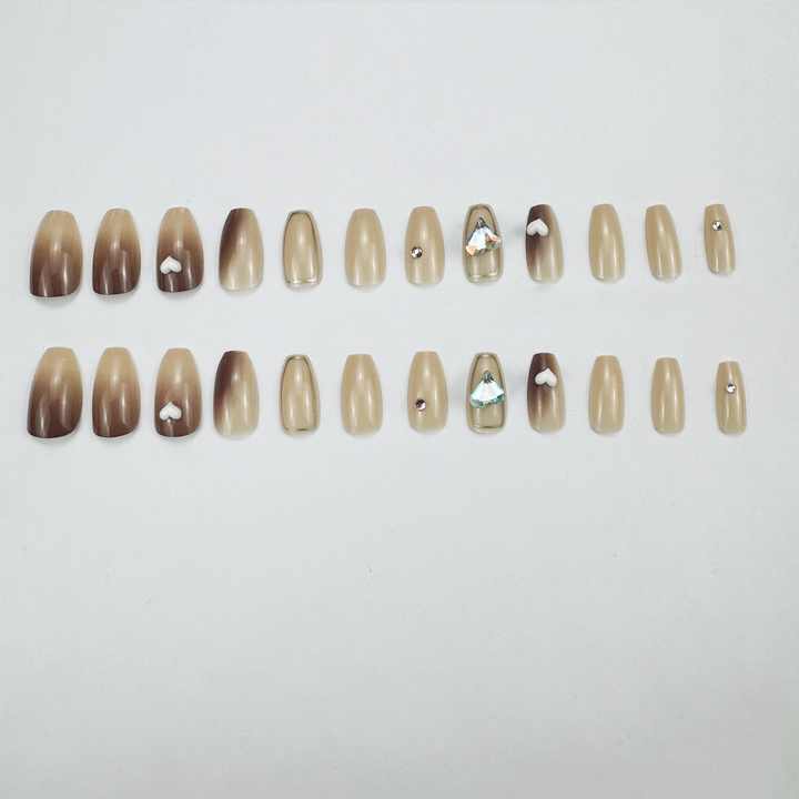 Short Medium Ballerina Nails