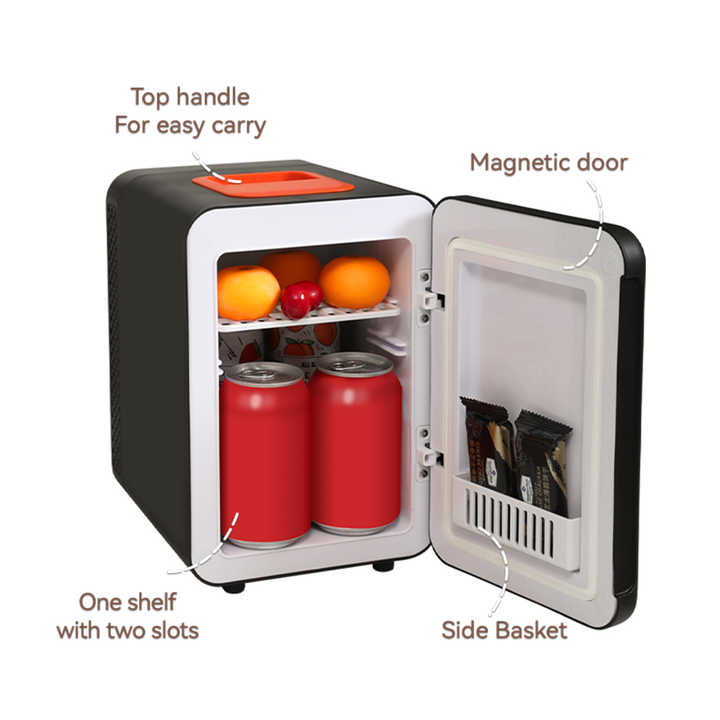 Fast cooling mini fridge
