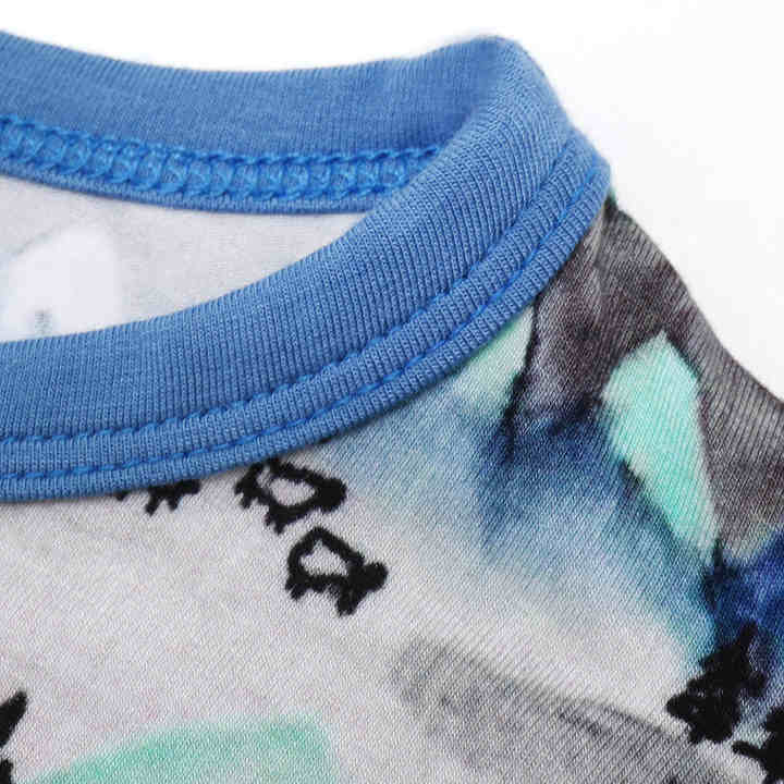 منامه أطفال من الخيزران للأطفال بأكمام طويلة من الشركة المصنعة مخصصة Custom Manufacturer Long Sleeve Bamboo Baby Sleepwear