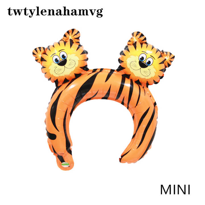 Children's accessories: yellow and white metallic balloon hair accessories