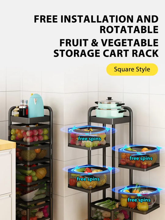 storage rack cart
