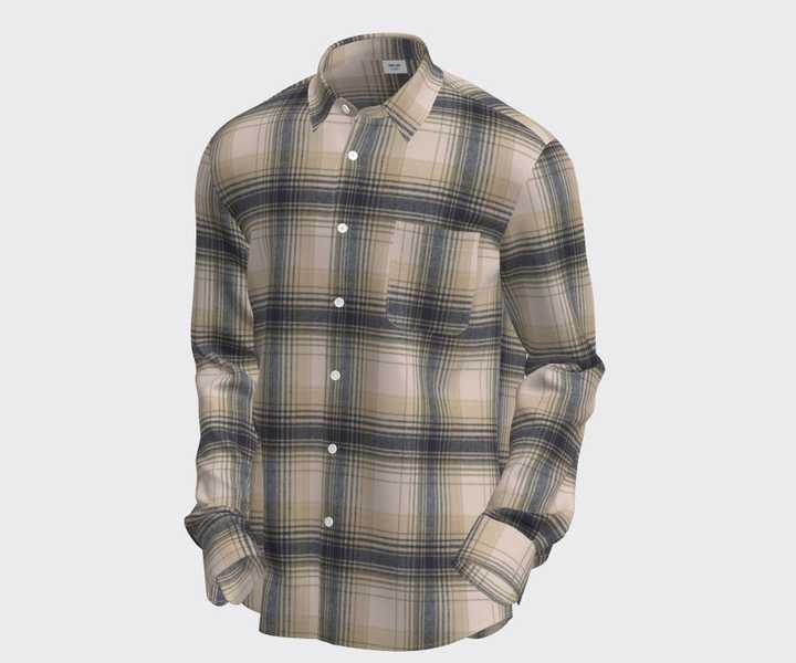 Brushing Cotton and Polyester Flannel