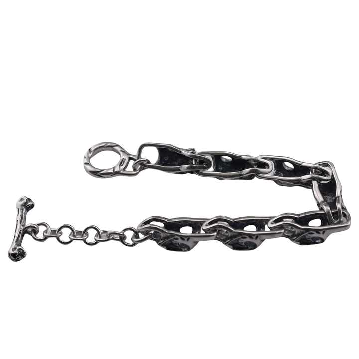 Fashion Thai Silver Bracelet Hip Hop Design
