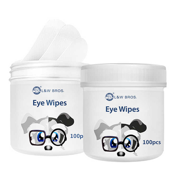 Factories 100pcs Wipes Wet Pet Eye Dog-Wet Wipes for Eye Removal