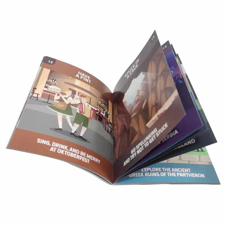 Cheap Custom Manga Magazine Booklet Printing