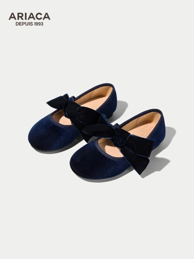 Ariaca Factory Direct Girls Mary Jane Flat Shoes Soft Sole Non-slip Casual Party Princess Shoes for Summer and Winter