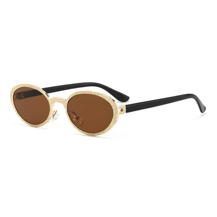 Sunglasses Gold Silve - Fashionable Women's Sunglasses