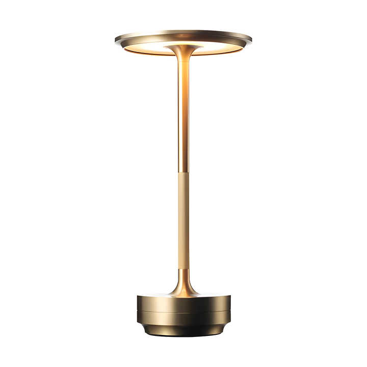 metal table lamp