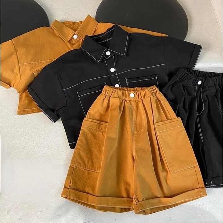 Boys' shorts, two-piece summer set
