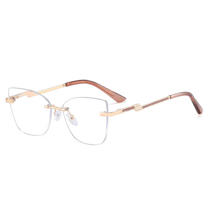 Women's Metal Optical Glasses