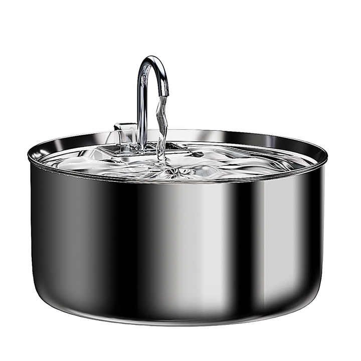 Stainless steel dog bowl with large capacity 7 liters - bowls and feeders