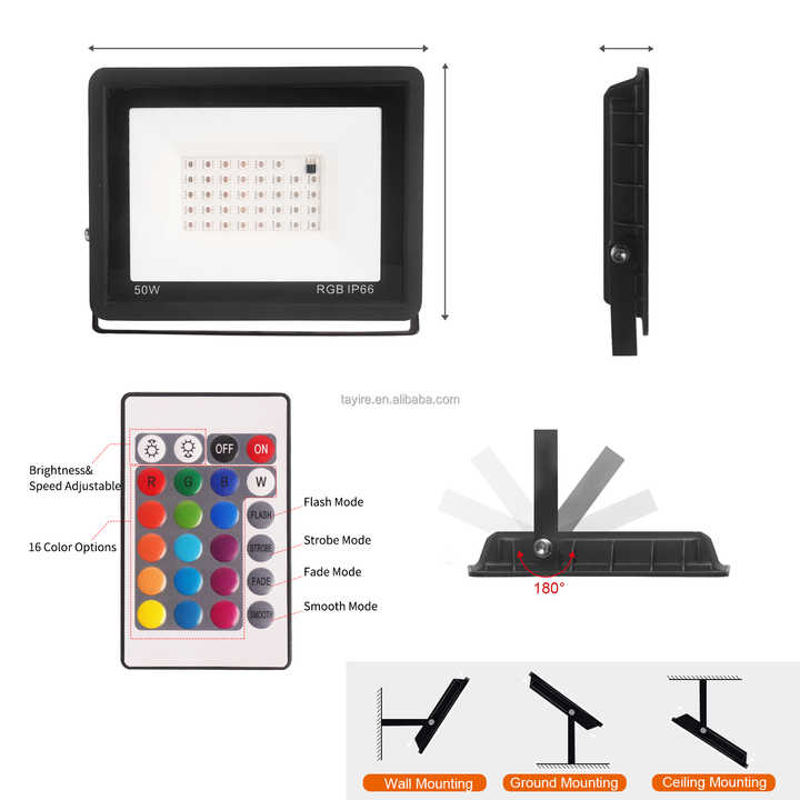 ضوء غامر متعدد الألوان