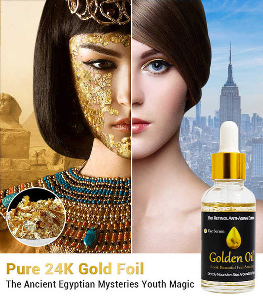 Aging Skin Care Serum 24K Gold Bio Retinol Serum