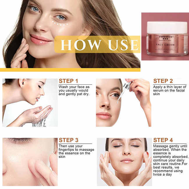 كريم تبييض الوجه بالورد الطبيعي - اطقم العنايه