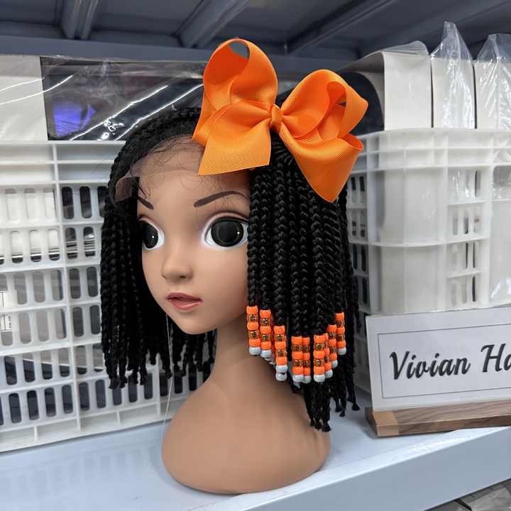 Soft African Hair Wig Hair Accessories for Kids