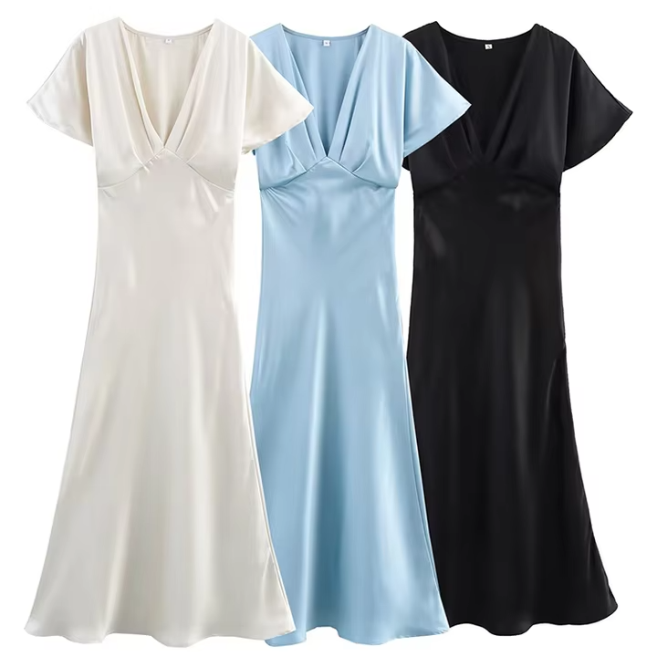 فستان نسائي طويلة