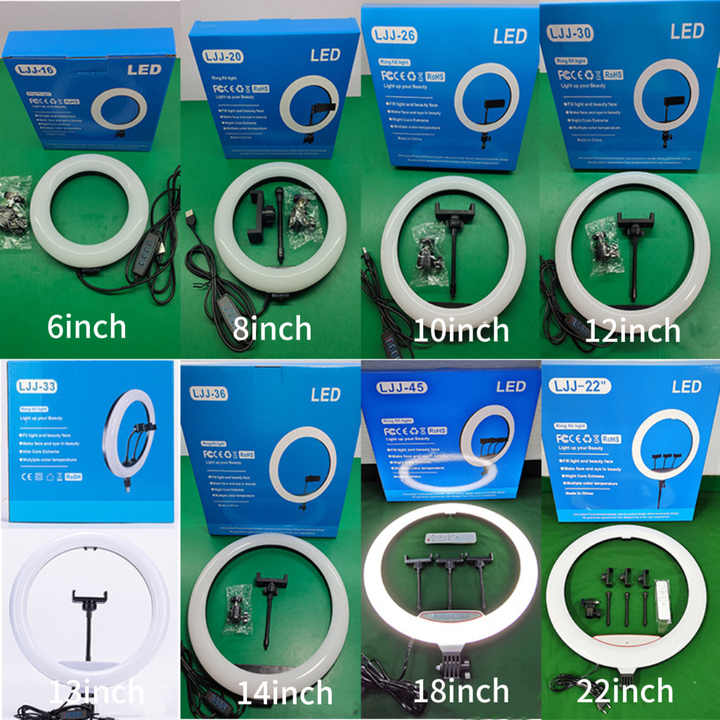 حلقة إضاءة سيلفي