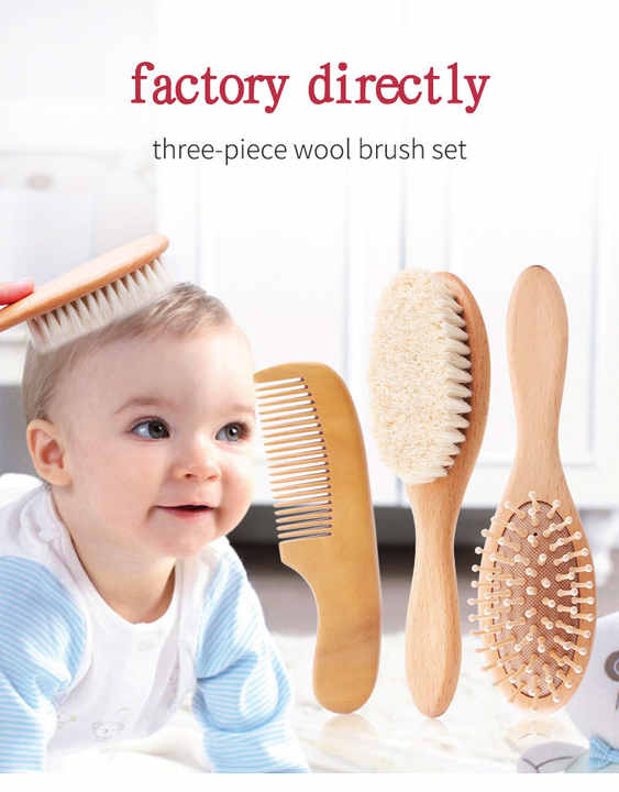Baby Hair Brush - Children's Hair Brush and Comb Set