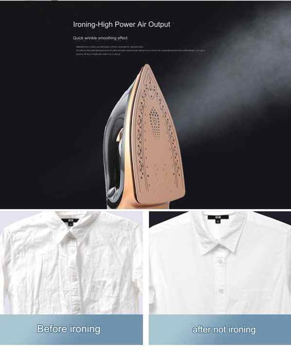 Home electric steam iron