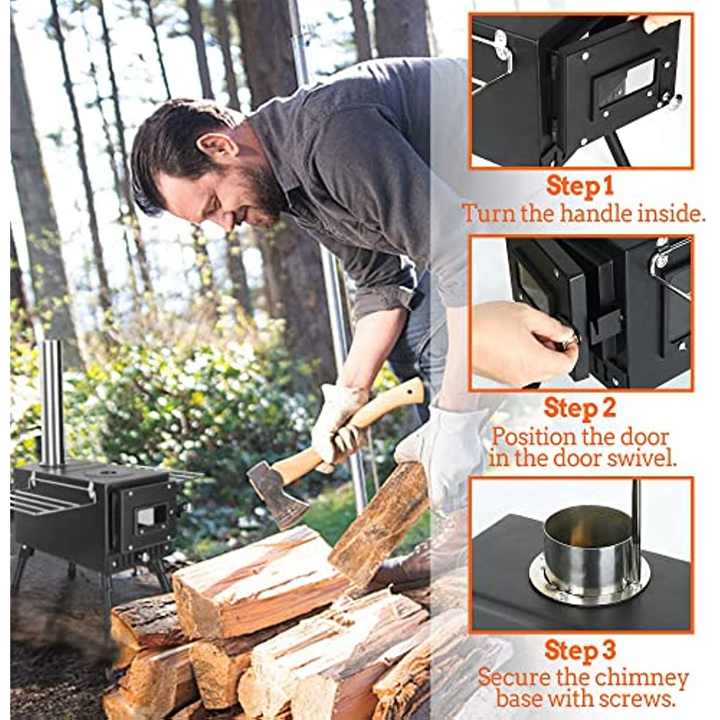Multifunctional Portable Outdoor Camping Stove.