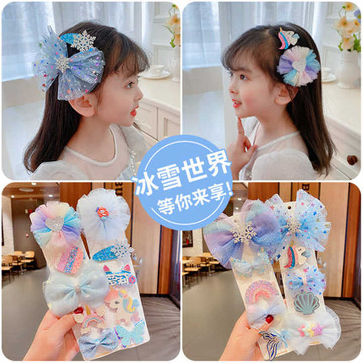 Bow Hair Accessories Cute Kids Hairpins Hair Clips