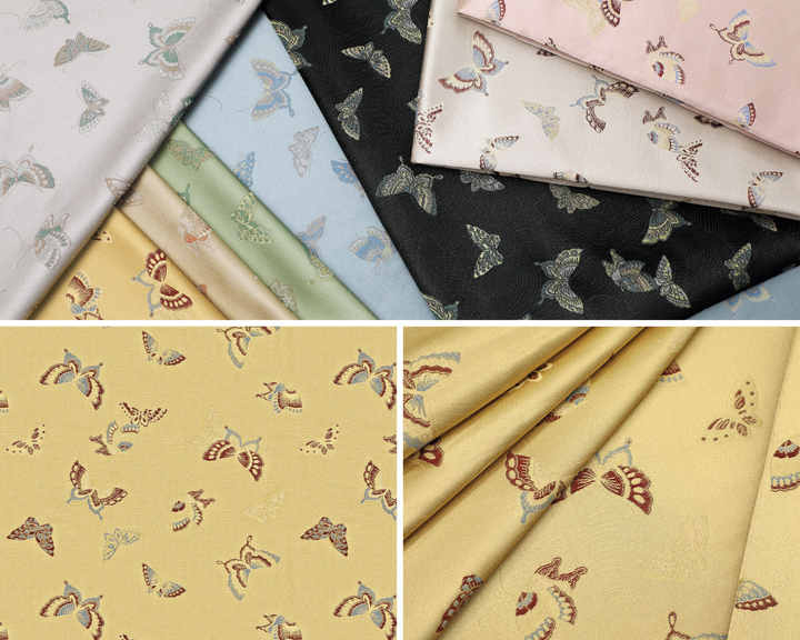 New Chinese Jacquard Fabric Made of Polyester