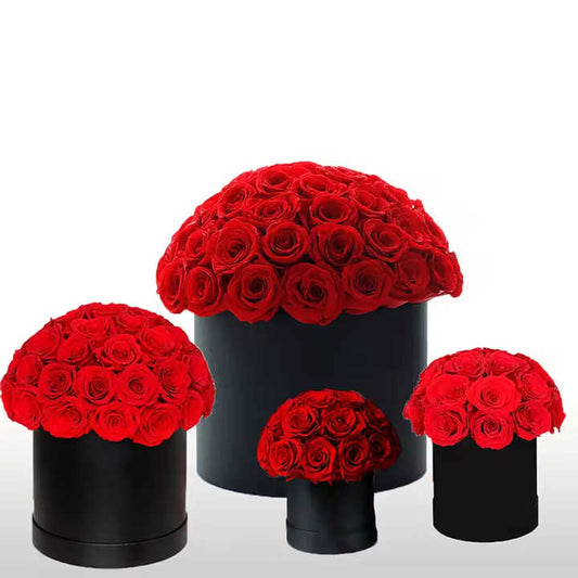 Preserved Flowers Eternal Preserved Rose in Box- هدية عيد الحب وعيد الميلاد