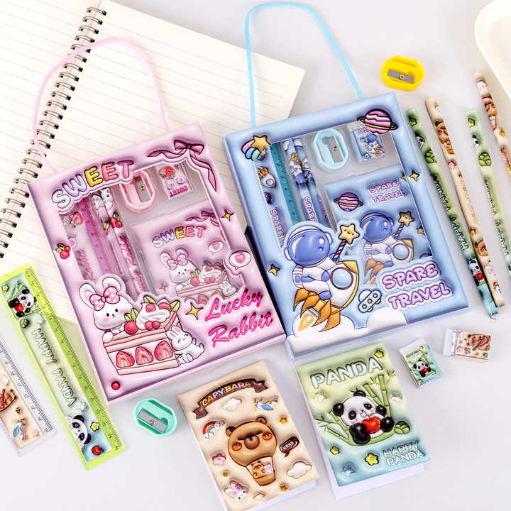 مجموعة أقلام وأدوات هدايا للأطفال-