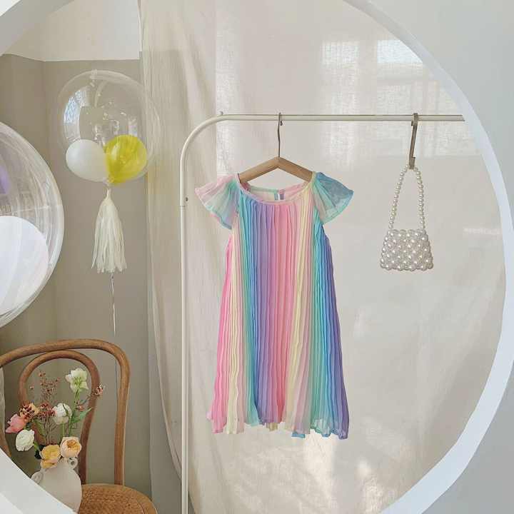 فستان صيفي من الشيفون chiffon summer dress