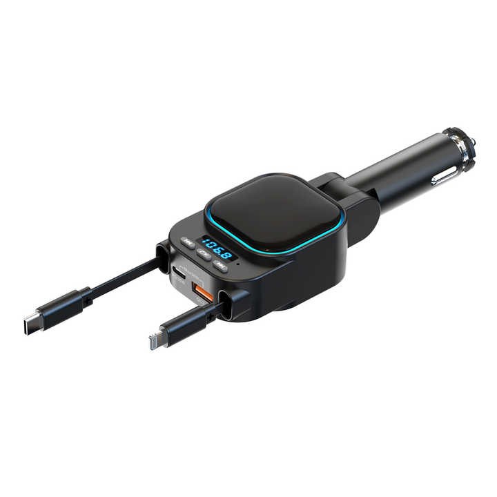 96W Super Charger Wireless Bluetooth FM Transmitter